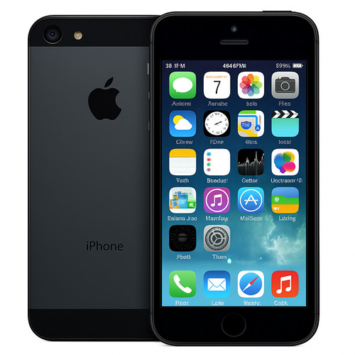 Apple iphone black unlocked - 5,