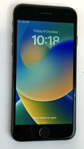 Apple iphone black 256gb - apple, 8.