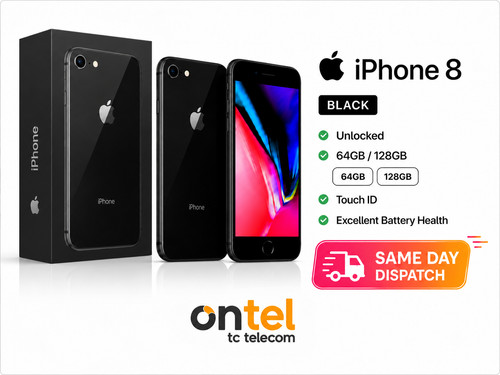 Boxed apple iphone - 8, 64gb