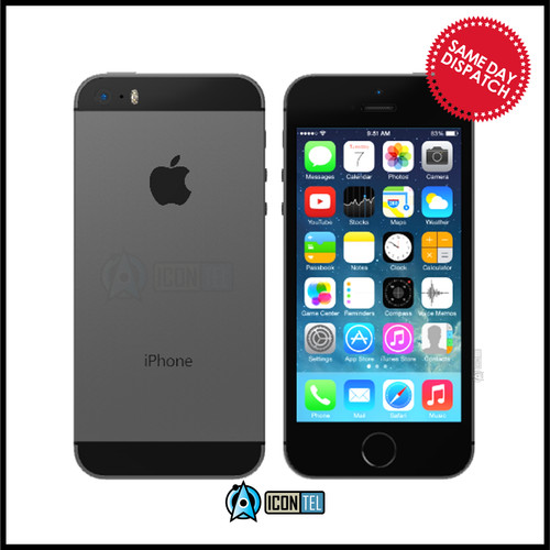 Apple iphone 16gb grey - 5s,